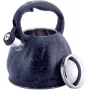 Чайник для плити Black Marble із нержавіючої сталі 3л Kamille DP262135