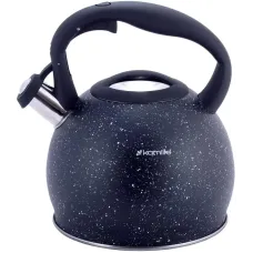 Чайник для плити Black Granite із нержавіючої сталі 3л Kamille DP262137