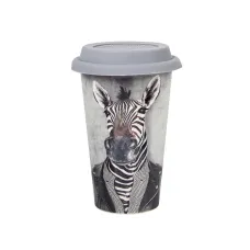 Стакан с крышкой Lefard Zebra 400 мл Серый (AL262806) Стакан с крышкой Lefard Zebra 400 мл Серый (AL262806)