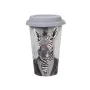 Склянка з кришкою Lefard Zebra 400 мл Сірий (AL262806)