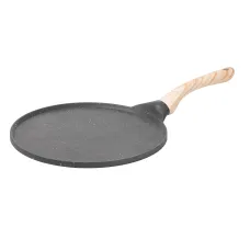 Сковорода для млинців з антипригарним покриттям Breakfast 26.5 см Сірий (HP39580C) Сковорода для млинців з антипригарним покриттям Breakfast 26.5 см Сірий (HP39580C)