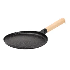 Сковорода для млинців з бортиками Breakfast 23.5 см Чорний (HP39579B) Сковорода для млинців з бортиками Breakfast 23.5 см Чорний (HP39579B)