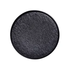 Тарелка YIWU 25 см Черный (HP-7-735) Тарелка YIWU 25 см Черный (HP-7-735)