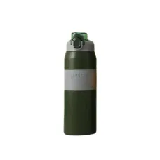 Термос з мундштуком та ручкою YIWU Sport 800 мл Зелений (HP-14-6GR)