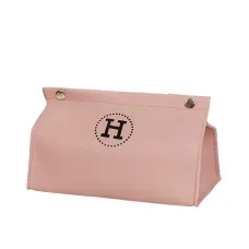 Органайзер для серветок YIWU 20x12x12.5 см Рожевий (HP-3-213P)