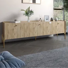 Тумба Lion Wood 160x40x65 см Дуб Аппалачі (LION-042991) Тумба Lion Wood 160x40x65 см Дуб Аппалачі (LION-042991)