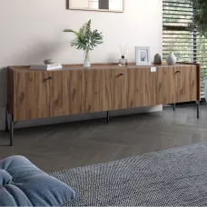 Тумба Lion Wood 160x40x65 см Дуб Ліворно (LION-043099) Тумба Lion Wood 160x40x65 см Дуб Ліворно (LION-043099)