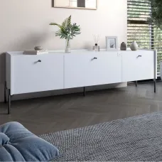 Тумба Lion Wood 160x40x65 см Німфея Альба (LION-043102) Тумба Lion Wood 160x40x65 см Німфея Альба (LION-043102)