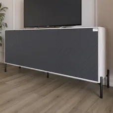 Тумба Lion Амарант 168x40x76.5 см Самоа Димчастий/Графітовий (LION-043011) Тумба Lion Амарант 168x40x76.5 см Самоа Димчастий/Графітовий (LION-043011)
