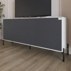 Тумба Lion Амарант 168x40x76.5 см Бетон/Графітовий (LION-043014) Тумба Lion Амарант 168x40x76.5 см Бетон/Графітовий (LION-043014)