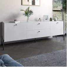 Тумба Lion Wood 180x40x50 см Бетон (LION-043123)
