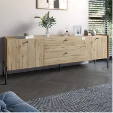 Тумба Lion Wood 180x40x50 см Дуб Аппалачі (LION-043126) Тумба Lion Wood 180x40x50 см Дуб Аппалачі (LION-043126)