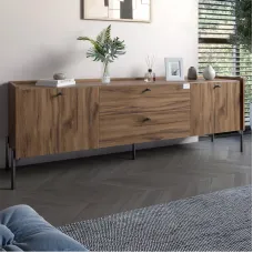 Тумба Lion Wood 180x40x50 см Дуб Ліворно (LION-043128)