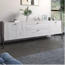 Тумба Lion Wood 180x40x50 см Самоа Димчастий (LION-043134) Тумба Lion Wood 180x40x50 см Самоа Димчастий (LION-043134)