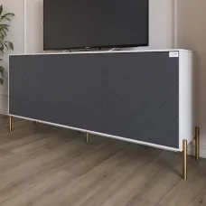 Тумба Lion Амарант 168x40x76.5 см Бетон/Графітовий (LION-043088) Тумба Lion Амарант 168x40x76.5 см Бетон/Графітовий (LION-043088)