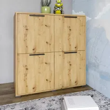 Тумба Lion Краш 82x43x86 см Дуб Артізан (LION-041754)