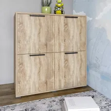 Тумба Lion Краш 82x43x86 см Дуб Сонома (LION-041761)