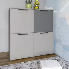 Тумба Lion Краш 82x43x86 см Кашемір/Антрацит (LION-041770) Тумба Lion Краш 82x43x86 см Кашемір/Антрацит (LION-041770)