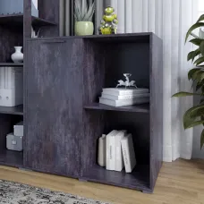 Тумба Lion Краш 82x43x86 см Бетон темний (LION-044104) Тумба Lion Краш 82x43x86 см Бетон темний (LION-044104)