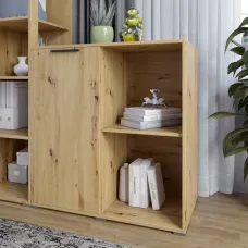Тумба Lion Краш 82x43x86 см Дуб Артізан (LION-044117)