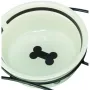Миска для собак Trixie Food 0.6 л 15 см Біло-чорний (24414)