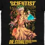 Футболка Fruit of the loom Dr. Stone MRZ v447 XS Чорний (27456)