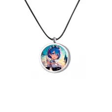 Кулон Bioworld Рэм Re:Zero Серебристый (27348)