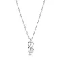 Серебряное ожерелье No Brand Узел бесконечности 393762C01 50 см (2602716100)