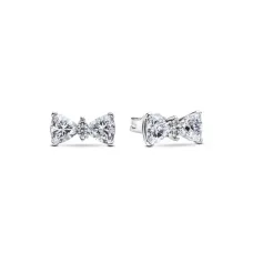 Серьги No Brand Искрящийся бант 293506C01 (2541914672)