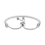 Браслет No Brand Серце та паві 598699C01 One Size (2544003877)