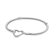 Браслет з ідкриваючою застібкою-серцем No Brand 599539C00 16 см (2545171766)