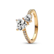 Каблучка No Brand Два серця 161198C01 56 (2549954048)