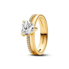Каблучка No Brand Серце з двома обертами 163100C01 50 (2552770271)
