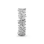 Кольцо No Brand Мерцающие ромашки 190934CZ 54 (2554208618)