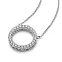 Ожерелье No Brand Сияющий круг 590514CZ 45 см (2556774570)