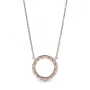 Ожерелье No Brand Сияющий круг 580515CZ 45 см (2556803720)