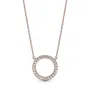Ожерелье No Brand Сияющий круг 580515CZ 45 см (2556803720)