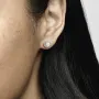 Серьги сияющие No Brand 296272CZ (2556899909)