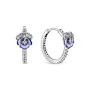 Серьги No Brand Голубая фиалка 290775C01 (2556933142)
