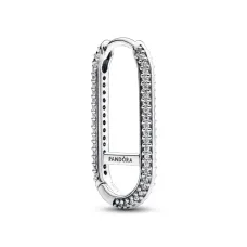 Сережка подовжена No Brand ME з паве 292796C01 (2558197610)