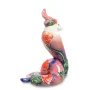 Інтер'єрна фігурка Pavone Cobra in a fancy hat with a poppy on the side 11x8 см Білий (262975)