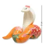 Інтер'єрна фігурка Pavone Lady Cobra with lily on the side 9x11 см Помаранчевий (262976)