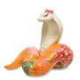 Інтер'єрна фігурка Pavone Lady Cobra with lily on the side 9x11 см Помаранчевий (262976)