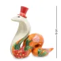 Інтер'єрна фігурка Pavone Gentleman Cobra with lily on the side 9x11 см Помаранчевий (262977)