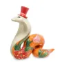 Інтер'єрна фігурка Pavone Gentleman Cobra with lily on the side 9x11 см Помаранчевий (262977)