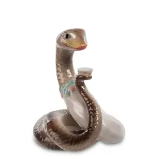 Інтер'єрна фігурка Pavone Snake Gourmet 8x6.5 см Коричневий (262983)