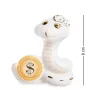 Міні фігурка Sabefet Snake with a coin 8 см Білий (263006)