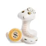 Міні фігурка Sabefet Snake with a coin 8 см Білий (263006)