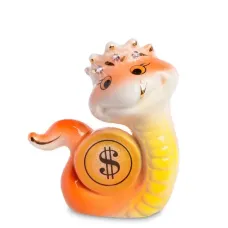 Міні фігурка Sabefet Snake gilding 8 см Помаранчевий (263010)