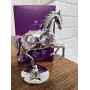 Міні фігурка Crystocraft Horse silver 8.5x6x3 см Сріблястий (263020)